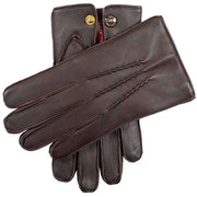 Dents Burton Touchscreen Leather Gloves - Brown