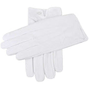 Dents Cotton Vented Gloves - White