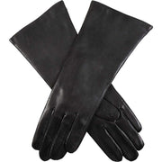 Dents Helene Cashmere Lined Hairsheep Leather Gloves - Black