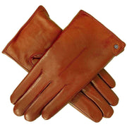 Dents Maria Hairsheep Leather Touchscreen Gloves - Cognac Tan