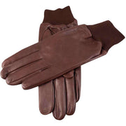 Dents Royale Right Hand Leather Shooting Gloves - Brown
