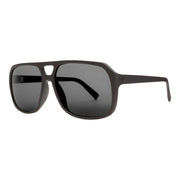 Electric California Dude Sunglasses - Matte Black/Polarized Grey