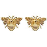 Elements Gold Bee Earrings - Gold