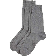 Esprit Basic Soft Cuff 2 Pack Socks - Light Grey