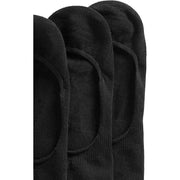 Esprit Basic Sporty Ankle Non-slip 2 Pack Shoe Liners - Black