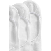 Esprit Basic Sporty Ankle Non-slip 2 Pack Shoe Liners - White