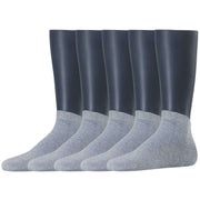 Esprit Solid 5 Pack Sneaker Socks - Light Grey