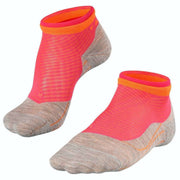 Falke Running 4 Short Bulges Sneaker Socks - Rose Pink
