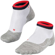 Falke Running 4 Short Bulges Sneaker Socks - White/Red