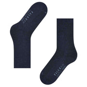 Falke Sensitive London Socks - Navy Blue Mel