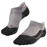 Falke Trekking 5 Invisible No Show Socks - Light Grey