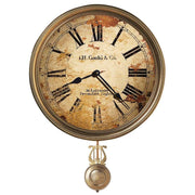 Howard Miller J.H. Gould and Co. III Wall Clock - Brass