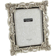 Juliana Impressions Floral Antique Resin Photo Frame 6 x 8 - Silver
