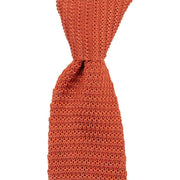 Knightsbridge Neckwear Knitted Tie - Bronze