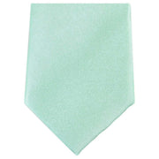 Knightsbridge Neckwear Slim Polyester Tie - Mint Green