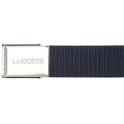 Lacoste Webbed Belt - Marine