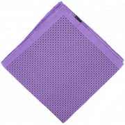 Michelsons of London 4 Pattern Silk Pocket Square - Lilac