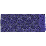 Michelsons of London All Over Paisley Silk Scarf - Purple