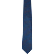 Michelsons of London Basic Neat Polyester Tie - Teal Blue