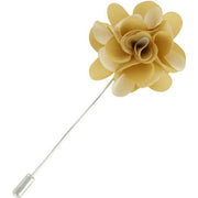 Michelsons of London Flower Lapel Pin - Gold