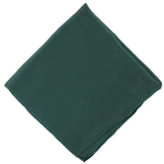 Michelsons of London Plain Silk Handkerchief - Green