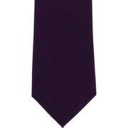 Michelsons of London Plain Wool Tie - Purple