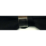 Michelsons of London Satin Silk Bow Tie - Black