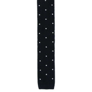 Michelsons of London Spot Design Tie - Navy/White