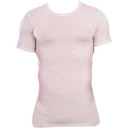 Obviously Essence Crew Neck Short Sleeve Undershirt - White