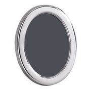 Orton West Polished Oval Photo Frame 1.5x2 - Silver
