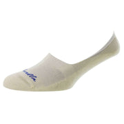 Pantherella Stride Invisible Cushion Sole Socks - Cream