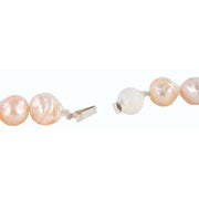 Pearl Aurora Large Snowball Freshwater Pearl Necklace - Peach