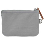 Roka Carnaby Small Sustainable Canvas Wallet - Stormy Grey