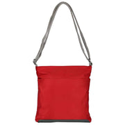 Roka Kennington B Medium Sustainable Nylon Cross Body Bag - Cranberry Red