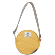 Roka Paddington B Small Sustainable Canvas Crossbody Bag - Flax Yellow