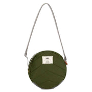 Roka Paddington B Small Sustainable Nylon Crossbody Bag - Avacado Green