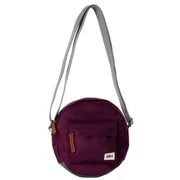 Roka Paddington B Small Sustainable Nylon Crossbody Bag - Plum Purple