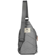 Roka Willesden B Sustainable Nylon Scooter Bag - Stormy Grey