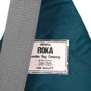 Roka Willesden B Sustainable Nylon Scooter Bag - Teal Green