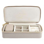 Stackers Large Travel Jewellery Box - Taupe