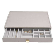 Stackers Supersize Necklace Trinket Drawer - Taupe Beige