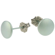 Ti2 Titanium Smartie Stud Earrings - Sky Blue