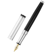 Waldmann Pens Edelfeder 18ct Gold Nib Fountain Pen - Black