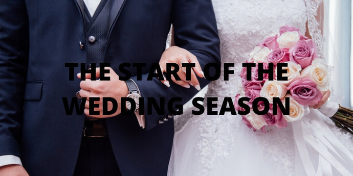 Le début de la saison des mariages