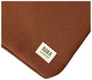 Sac à bandoulière en toile recyclée Roka Carnaby XL - Marron cannelle