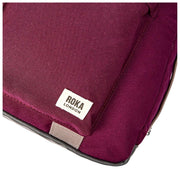 Petit sac de sport en toile recyclée Roka Gatwick - Rouge laque cerise