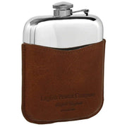english-pewter-company-6oz-captive-top-purse-flask-and-pouch---silverbrown-34473124
