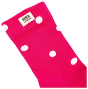Roka Wimbledon Crew Socken – Pink Dot