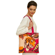 powder-roaring-tiger-velvet-tote-bag---fuchsia-pink-34448594