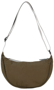 Roka Farringdon Taslon Umhängetasche – Moosbraun